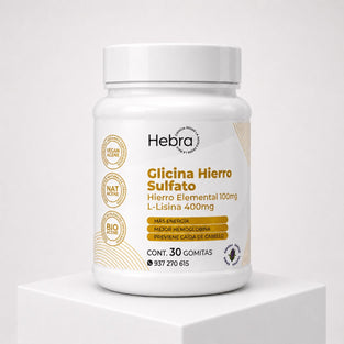 GLICINA HIERRO SULFATO - GOMITAS