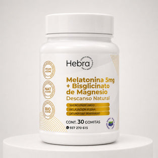 MELATONINA 5MG + BISGLINICATO DE MAGNESIO - GOMITAS