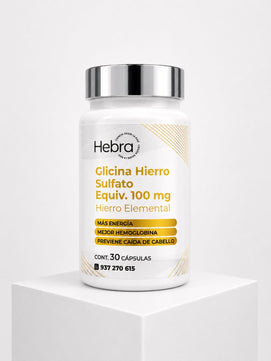 Glicina Hierro Sulfato Equiv. 100 mg